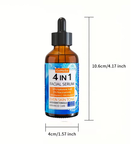 Advanced Vitamin C Serum with Hyaluronic Acid - Brightening & Anti-Aging"